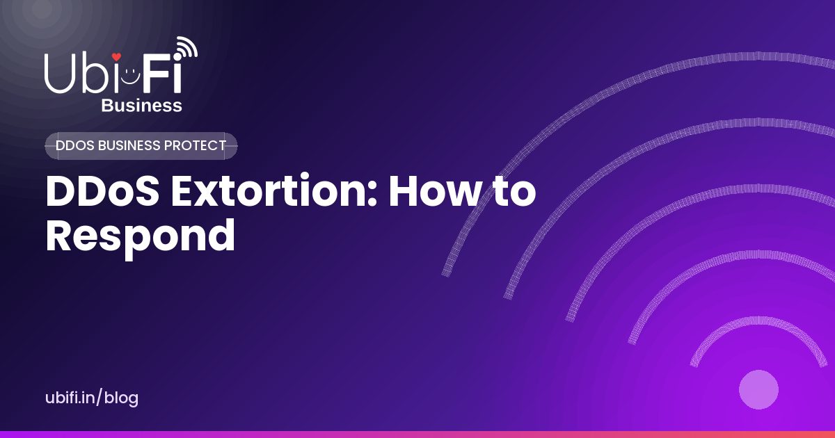 DDoS Extortion: How to Respond