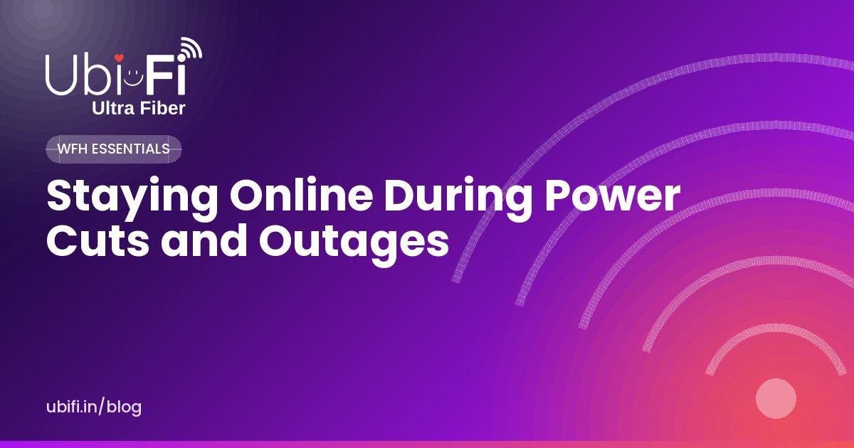 Staying Online During Power Cuts and Outages