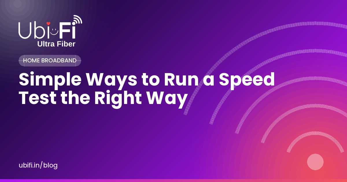 Simple Ways to Run a Speed Test the Right Way