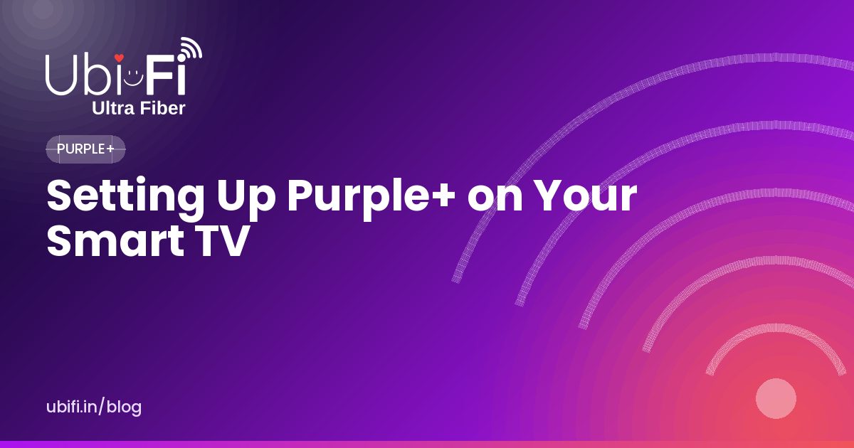 Setting Up Purple+ on Your Smart TV