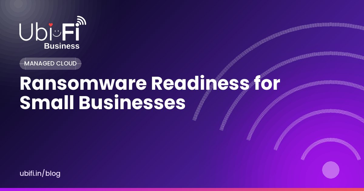 Ransomware Readiness for Small Businesses