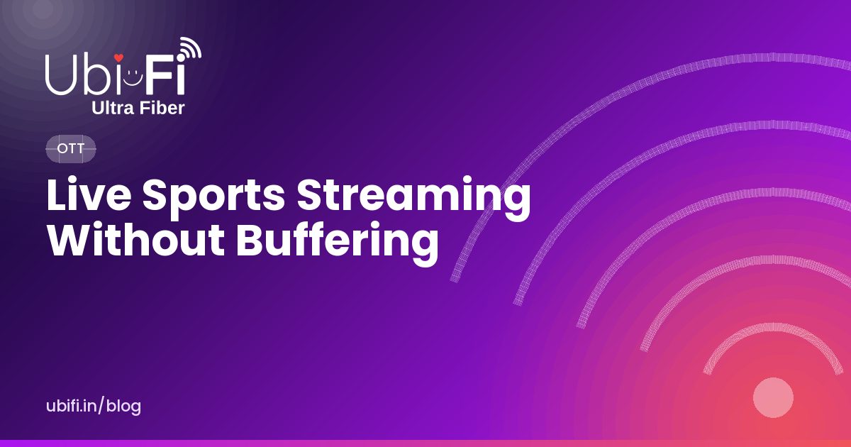 Live Sports Streaming Without Buffering