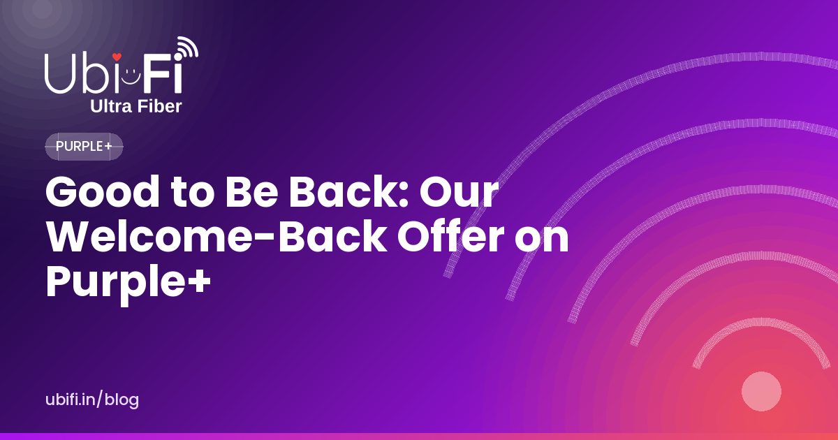 Good to Be Back: Our Welcome-Back Offer on Purple+