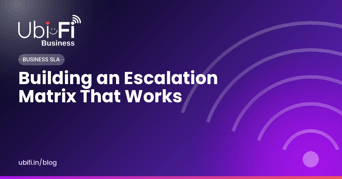 Building an Escalation Matrix That Works